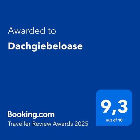 Dachgiebeloase Apartment Mehlmeisel Luaran gambar
